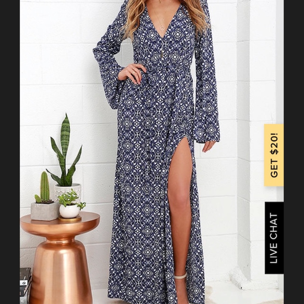 Lulus Mandala Boho Dress